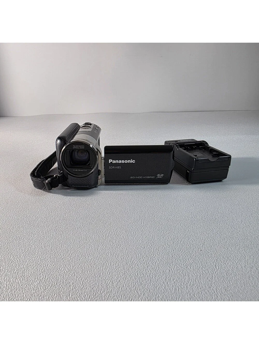 Panasonic SDR-H85 HDD Camcorder Zoom Digital Video Camera W/Charger & SD Card